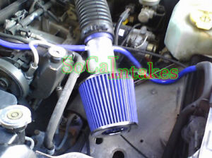 Blue Air Intake System Kit&Filter For 1991-1995 Jeep Wrangler 2.5L 4.0L S SE