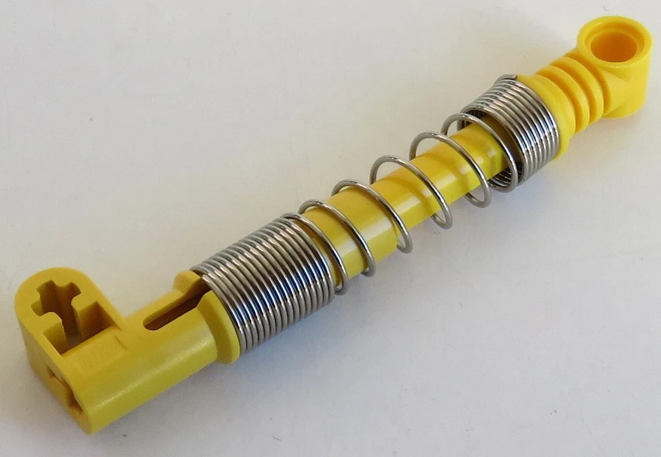 LEGO Technic - Stoßdämpfer / Shock Absorber 9.5L, harte Feder, gelb # 2909c02 - Bild 1 von 1