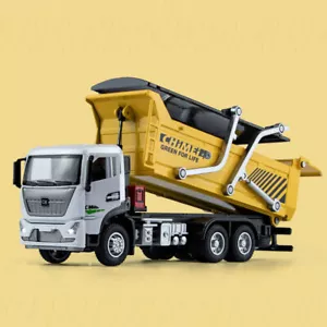 1/50 Dump Truck Toy Construction Vehicle Diecast Metal Alloy Kids Toys for Boys - Picture 1 of 10