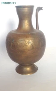 Vintage Water Jug Copper India Post 1940 handmade very nice - Picture 1 of 6