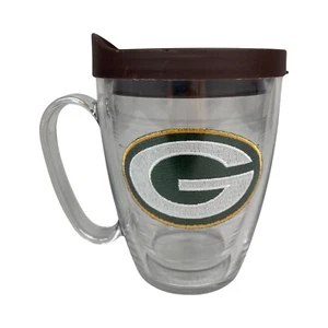 Tervis Green Bay Packers Embroidered Patch 16oz Double Wall Insulated Mug & Lid - Picture 1 of 15