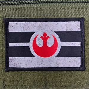 Galatic Empire Patch Moral Tactical Wars Military Star Army USA Flag Hook & Loop - Picture 1 of 8