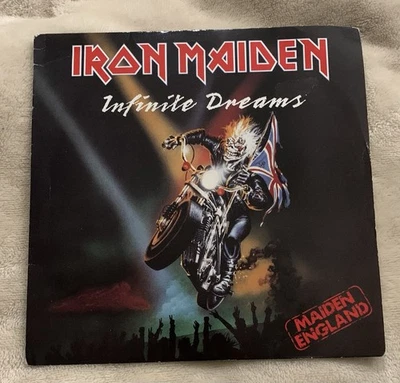 Iron Maiden - Infinite Dreams / 7” Vinyl Single / EM 117 - Image 1 of 4