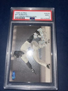 1998 BIP ROBERTS Fleer Ultra Platinum Medallion #452p #/98 PSA 9 Highest - Picture 1 of 2
