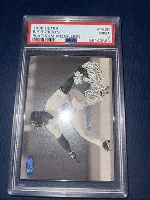 1998 BIP ROBERTS Fleer Ultra Platinum Medallion #452p #/98 PSA 9 Highest - Image 1 of 2