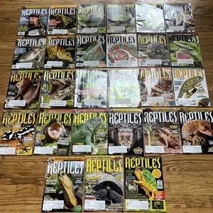 27 REPTILES MAGAZINE Back Issues (Lot 3 of 3) - 2015-2019 PlsCDesc Very Nice! - Picture 1 of 24