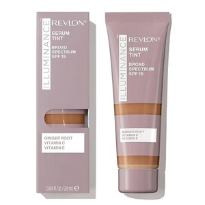 1 NEW IN BOX REVLON ILLUMINANCE SERUM TINT 505 RICH SAND BROAD SPECTRUM SPF 15 - Picture 1 of 13