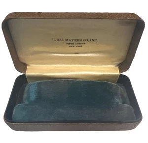 Uhrenbox L & C Mayers Co. Inc. Fifth Avenue von 1938 nur Box - Bild 1 von 3