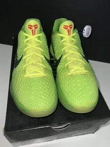 ✅ Nike Kobe 6 Protro Grinch 2020 SIZE 9.5 | Reverse Christmas Dodgers All Star - Picture 1 of 14