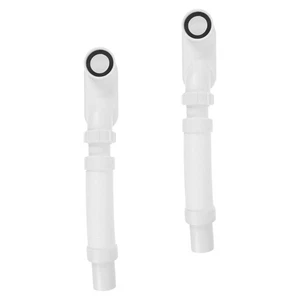  Conector de tubo de drenaje de fregadero de baño 2 piezas - Manguera de extensión de ducha de bañera - Roscado - Imagen 1 de 12