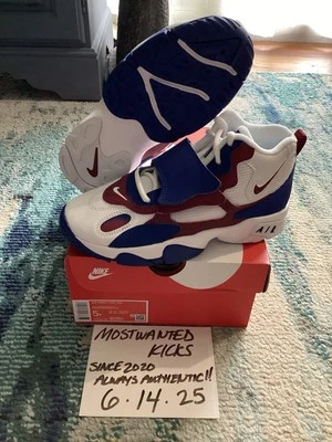 DS 2022 Nike Air Speed Turf Blanco Equipo Rojo Rush Azul GS Talla 5Y Foto 1 de 4