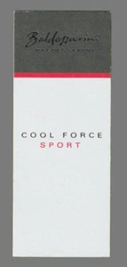Werbekarte - Cool Force Sport von Baldessarini von Hugo Boss  - Bild 1 von 1