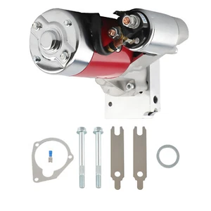Starter 3Hp Gear Reduction High Torque 153 168 Fit for Chevy Red 18493 New - Picture 1 of 12