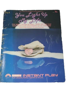 Columbia Easy Instant Play You Light Up My Life Book Piano Guitar Vocal - Picture 1 of 3