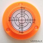 Dosenlibelle Wasserwaage Ø 50 x 17mm Libelle Präzisions Waage Fussplatte