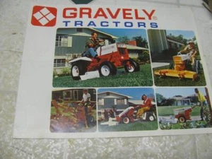Vintage Gravely 424 7.5 Convertible 10 Commercial Garden Tractor Sales Brochure - Picture 1 of 5
