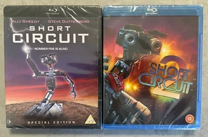 SHORT CIRCUIT 1 & 2 (1986/1988) BLU RAY REGION B NEW & SEALED STEVE GUTTENBURG - Bild 1 von 1