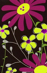 Vibrant HAPPY BIRTHDAY Card FOR MOM Floral Purple by American Greetings+Envelope - Picture 1 of 4
