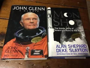 ** SIGNIERT ** The Right Stuff Astronaut's JOHN GLENN and ALAN SHEPHARD ** - Bild 1 von 14