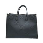 LOUIS VUITTON ONTHEGO GM M44925 Noir Monogram Empreinte 231225N