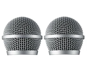 2 Pack Wireless Microphone Grille for Shure pg58 BLX2/PG58 Handheld Transmitter - Picture 1 of 2