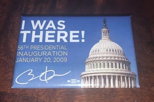 I Was There Obama Inauguración Diurna Rectángulo Botón - 1-3/4" x 2-3/4" - Imagen 1 de 2