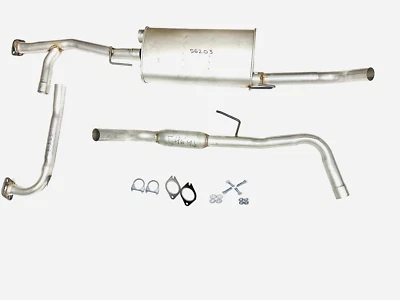 Fit:2005-2019 Nissan Frontier/2009-2012 Suzuki Equator 4.0L Muff With Pipe, Res - Imagem 1 de 4