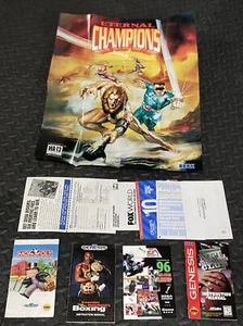 Misc Sega Genesis Handbücher Bedienungsanleitungen Broschüren - Bild 1 von 7