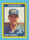 1990 Minor League Dave Fitzgerald -- Stockton Ports -- Box 182