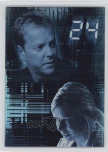 2007 Artbox 24: Season 4 Expansion Rare Foil Jack Bauer Chloe O'Brian #R2 2rz