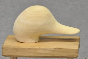 1-Mason STANDARD GRADE PAINTED EYE BLUEBILL/REDHEAD DUCK DECOY replacement head - Picture 1 of 7