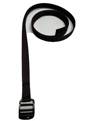 Slim Trail Camera Mounting Strap, Brown Color, Metal Buckle, 4 feet long - Image 1 of 4