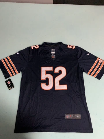 Nike Chicago Bears NFL Jersey Khalil Mack On Field Size XL Men’s #52 Cover