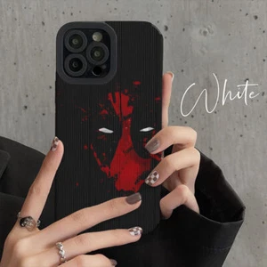 Deadpool Anime Phone Case For iPhone 16 15 14 13 12 11 Pro Max Plus - Picture 1 of 5