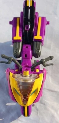 TRANSFORMERS ARMADA SIDEWAYS SUPERCONS ACTION FIGURE HASBRO 2002 MOTORCYCLE!  - Image 1 of 4
