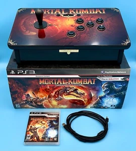 Mortal Kombat Tournament Edition PlayStation 3 PS3 Complete Arcade Fight Stick - Picture 1 of 10