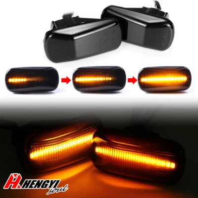 ДЛЯ HONDA CIVIC ES EP3 FD Si ДЖАЗ ПОДХОДИТ ДИНАМИЧЕСКИЕ СВЕТОДИОДНЫЕ ГАБАРИТНЫЕ ОГНИ FEDNER БОКОВЫЕ ГАБАРИТНЫЕ ОГНИ - Изображение 1 из 4