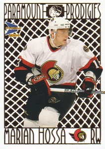 2003-04 Pacific Prism Hockey Paramount Prodigies #17 Marian Hossa