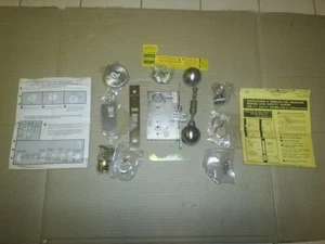 Russwin Lockset 5045 Mortise W4 Ashford US26D mano destra nuova con scatola - Foto 1 di 9