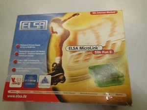 Elsa MicroLink 56K Fun II in OVP komplett - Bild 1 von 4
