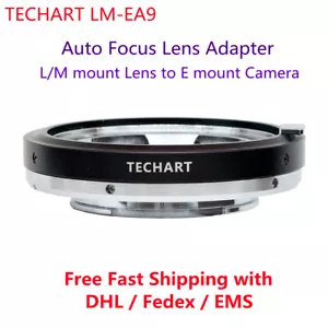 Adaptador de lente de enfoque automático TECHART LM-EA9 para lente Leica M para montaje Sony E A9II - Imagen 1 de 6