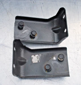 2006-2010 Hummer H3 Bumper Bracket Outer Brace Front Left & Right Pair OEM USED - Picture 1 of 4
