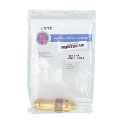 Lorch 2108 Safety Valve New NFP - Photo 1/4