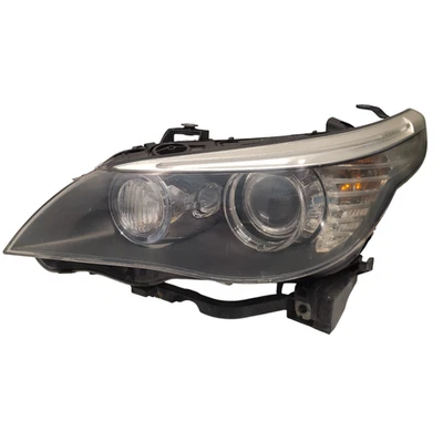 2008-2010 BMW E60 5 Series 528i 535i 550i Left Driver Xenon Headlight OEM TESTED - Imagem 1 de 4