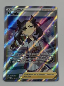 Carta Pokemon Marnie SWSH121 Full Art Promo quasi nuova - Foto 1 di 6