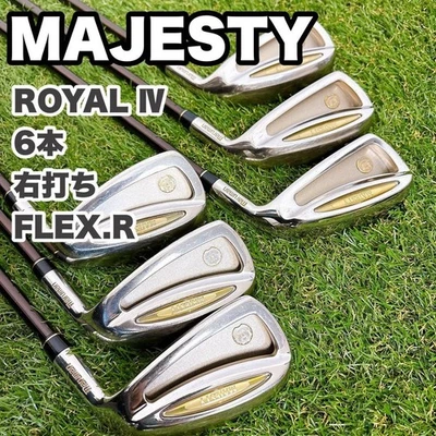 Maruman Majesty Royal IV Irons #5-9,Pw(6Clubs)/Genuine carbon/Flex:Regular - Image 1 of 4