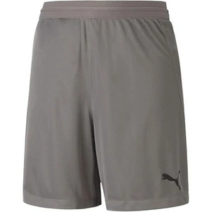 PUMA Unisex Youth TeamFinal 21 Knit Shorts, Steel Gray, L - NEW - Picture 1 of 2