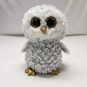Ty Beanie Baby 2023 Beanie Boos "Owlette" The Golden Eyed Owl 9in Plush Toy - Picture 1 of 10