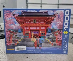 Eurographics Jigsaw Puzzle; Spring Sakura; 1,000 pieces - Picture 1 of 3