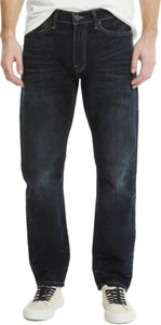 NWT Lucky Brand Mens Black 363 Vintage Straight Jeans Size 30x32 MSRP $109 - Picture 1 of 8